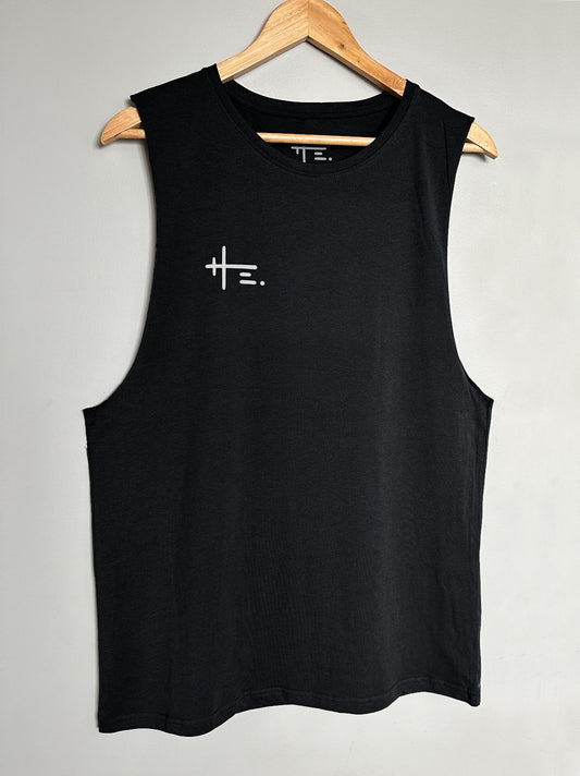 HE. Logo Tank in Black