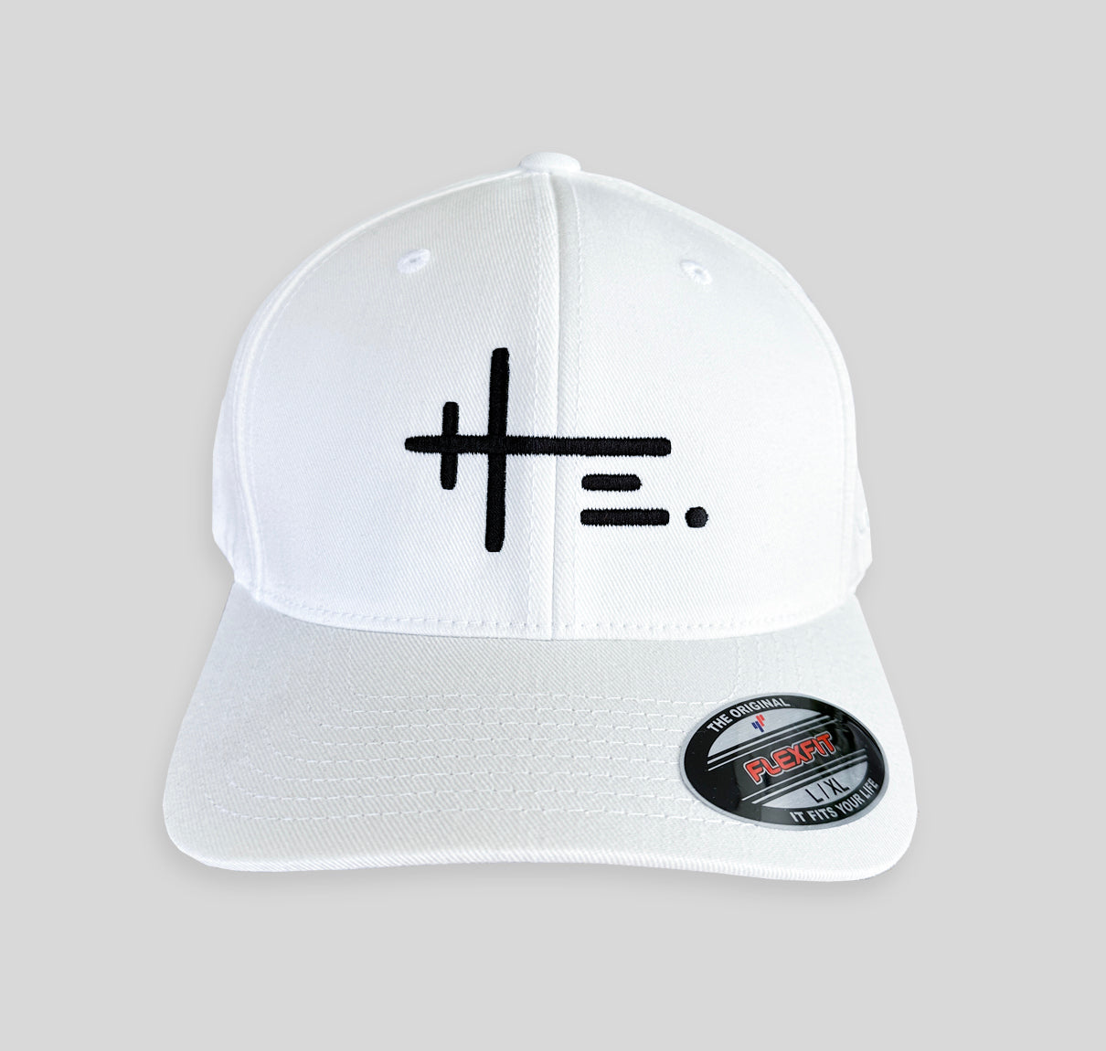 HE. Logo Cap – White